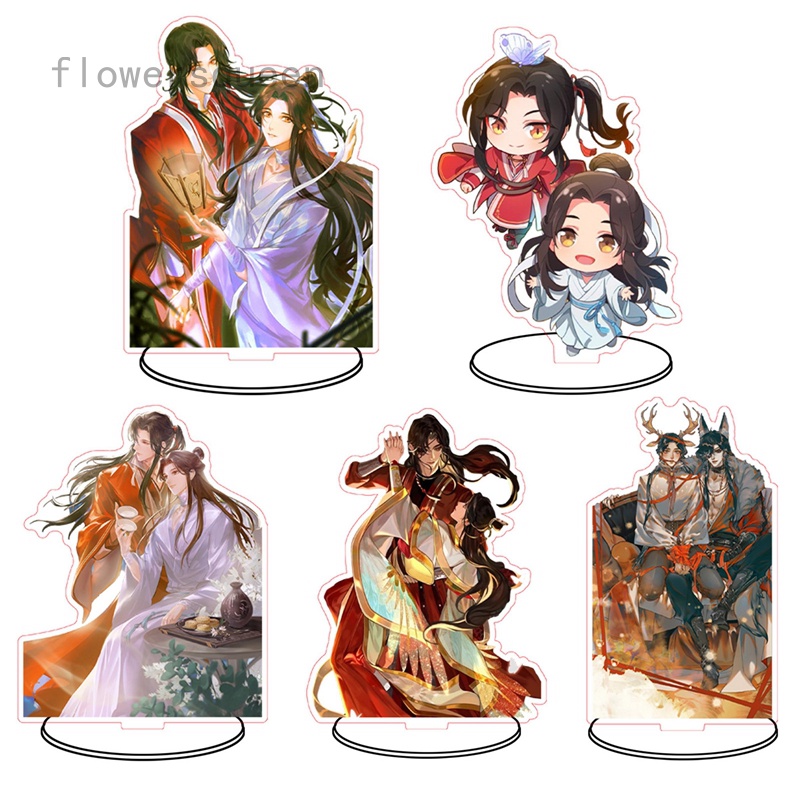 flowersqueen Giá Đỡ Trưng Bày Mô Hình Nhân Vật Anime Bằng Acrylic