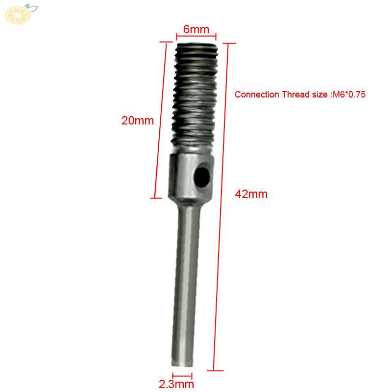 Trục gắn đầu chà nhám 2.3&amp;3mm cho máy mài điện chất lượng cao
