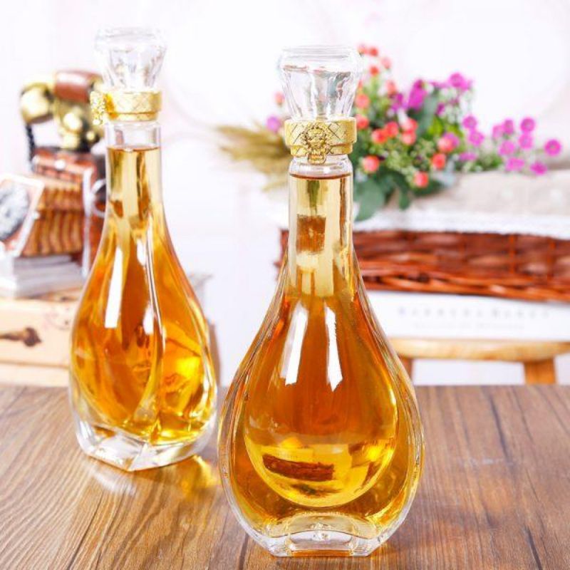 Chai rượu bụng bự 500ml