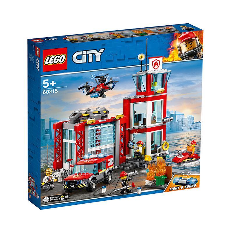 LEGO City Group 60215 Fire Station Boy1111