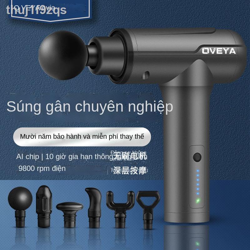 (Giá Hủy Diệt)✾Súng Fascia của Đức chuyên nghiệp máy mát xa thư giãn cơ thể dục đa chức năng cho hộ gia đình massage run