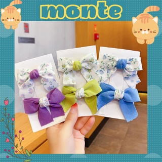 Set cặp tóc xinh xắn phong cách Hàn Quốc cho bé gái