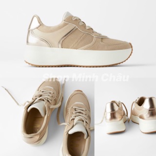 Giầy sneakers Zara auth canh sale, kèm ảnh thật