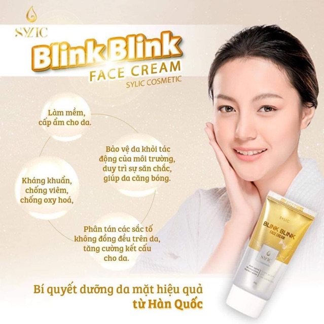 Kem face dưỡng da mặt Blink Blink Sylic