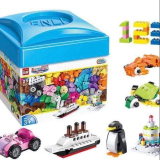 Bộ xếp hình lego enli 460 miếng