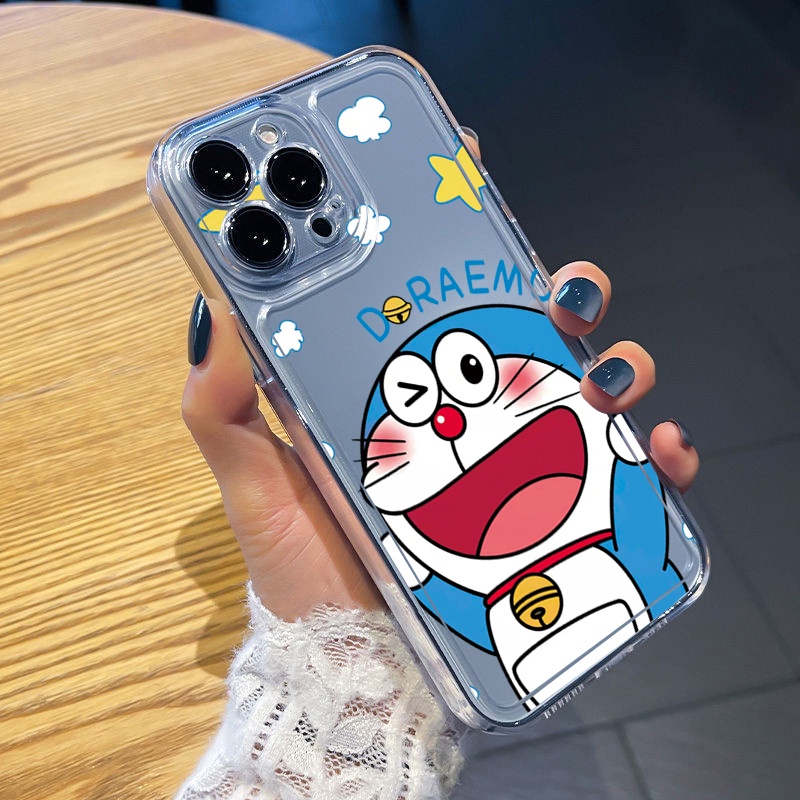 Ốp Điện Thoại TPU Gel Đệm Khí Chống Rơi Hình Doraemon Cho Samsung Galaxy A33 A53 A73 5G A32 A52 A72 A31 A51 A71 A23