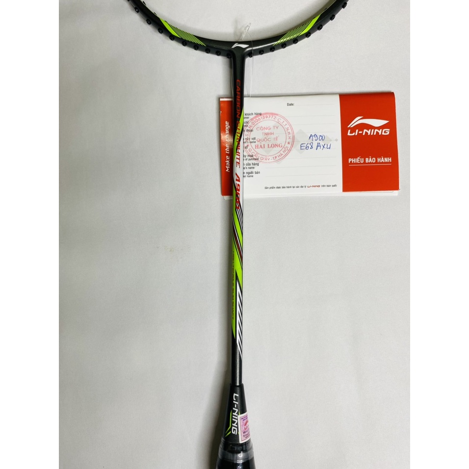 1 Cây Vợt Cầu Lông Lining A900 ( tặng Cước Chính Hãng Lining N01 + Công Căng Vợt + bao Đựng Vợt )