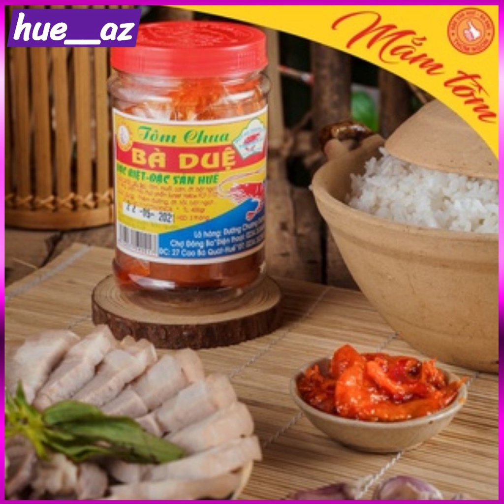 Tôm chua Bà Duệ 400g (nguyên con) - Đặc sản Huế