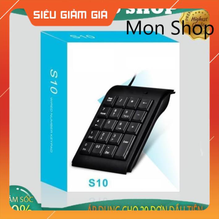 Bàn phím số rời Numpad mẫu 1 (Gía sỉ ) MON SHOP