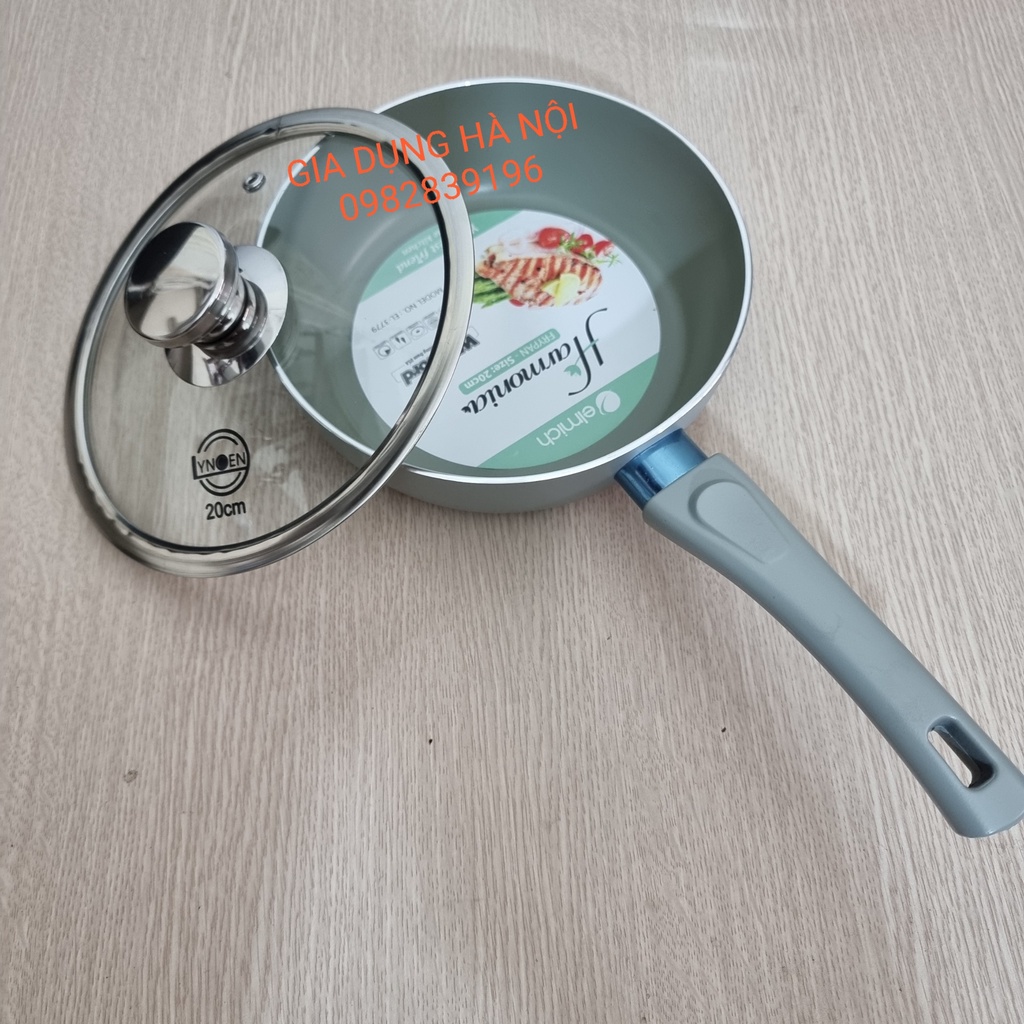 Nắp vung kính nồi chảo inox 16cm 18cm 20cm 22cm 24cm 26cm 28cm 30cm Lyncen