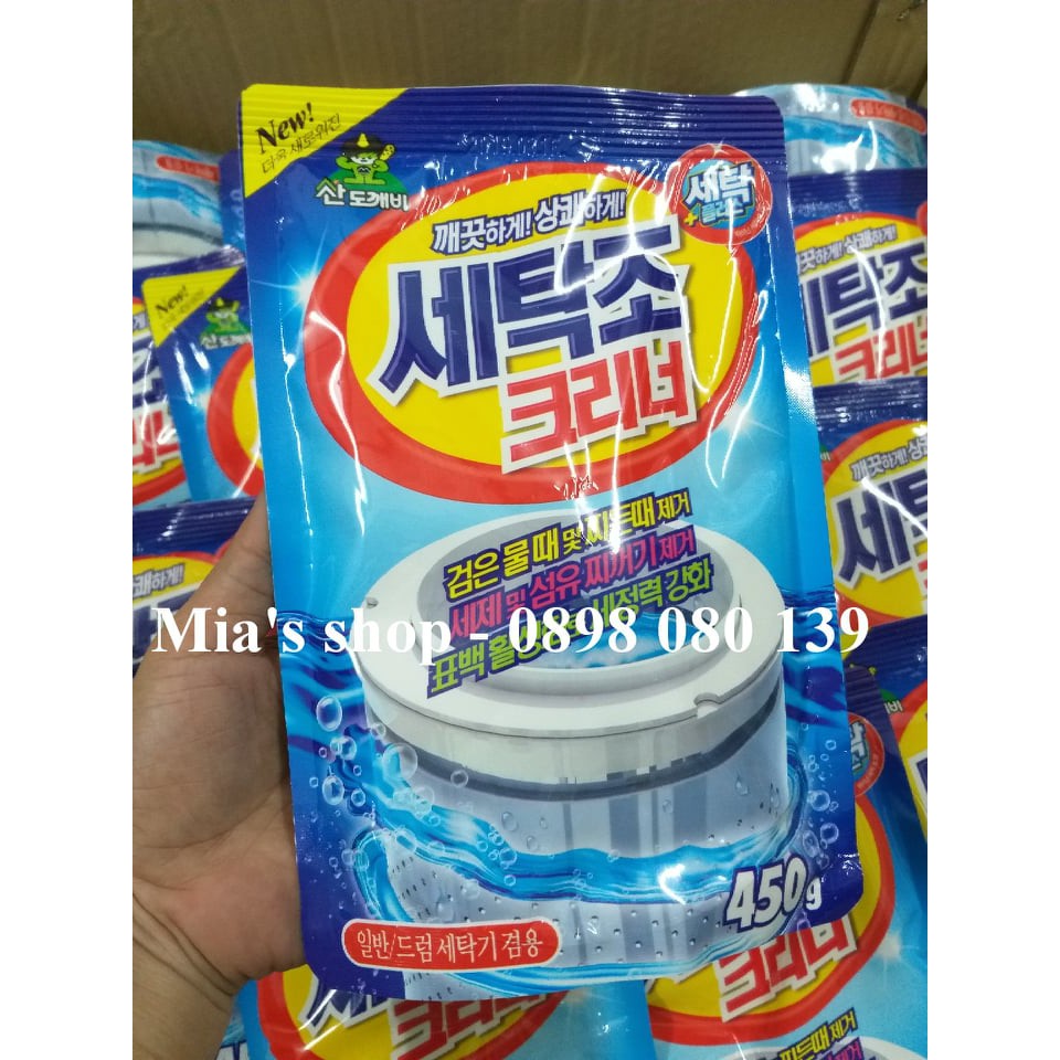 TẨY LỒNG MÁY GIẶT HÀN QUỐC (Hàng xịn, shop không bán hàng loại 2)