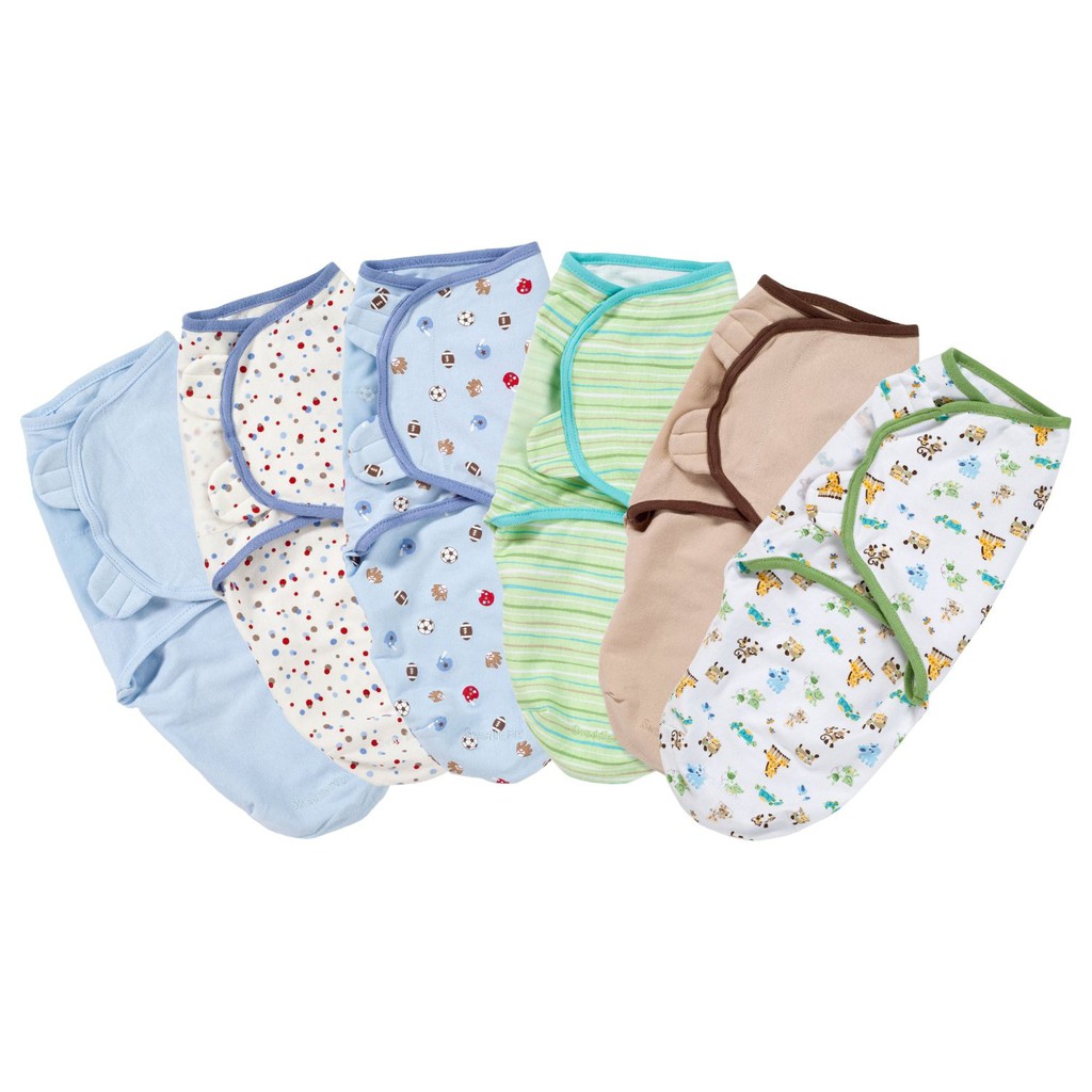 Khăn quấn ủ kén cotton Summer cho bé sơ sinh mẫu mới