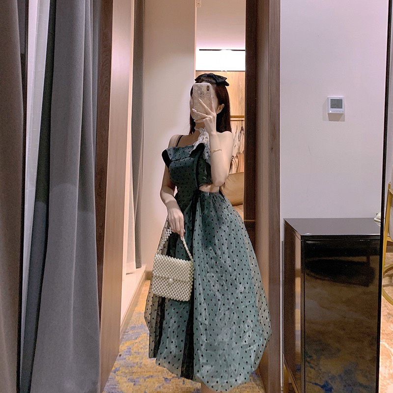 vòng cổ hạt cườm phối bướm cực sang cực xinh mã TR8