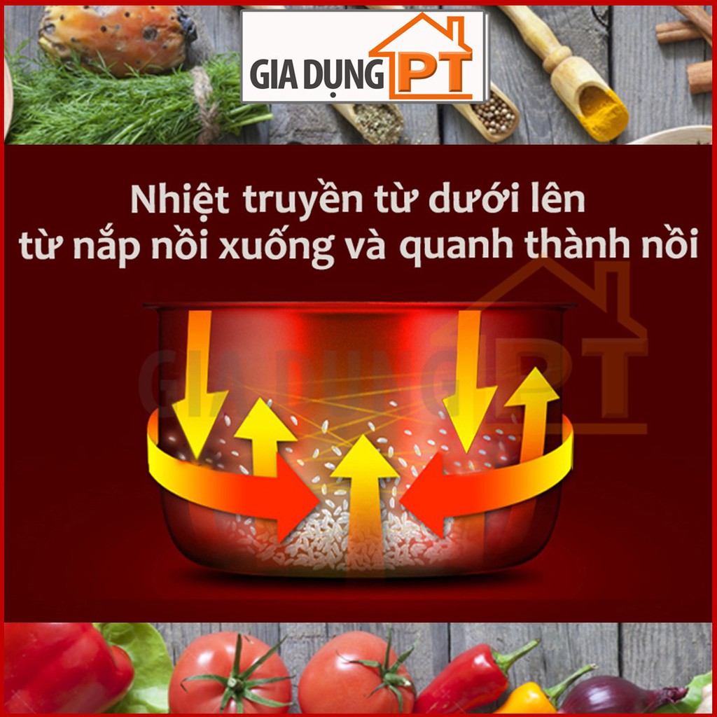 Nồi cơm điện 1,8 lít Cuckoo CR-1055, hàng chính hãng Cuckoo, phù hợp gia đình 4 -6 người, giá hợp lý.