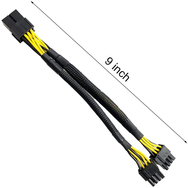 Set 5 cáp chia nguồn GPU VGA PCI-E 8 Pin Female sang Dual 8(6+2) Pin PCI Express | BigBuy360 - bigbuy360.vn