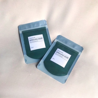 COMBO COOLING MASK & SPIRULINA MASK (Mặt nạ bạc hà dẻo & mặt nạ tảo xoắn)