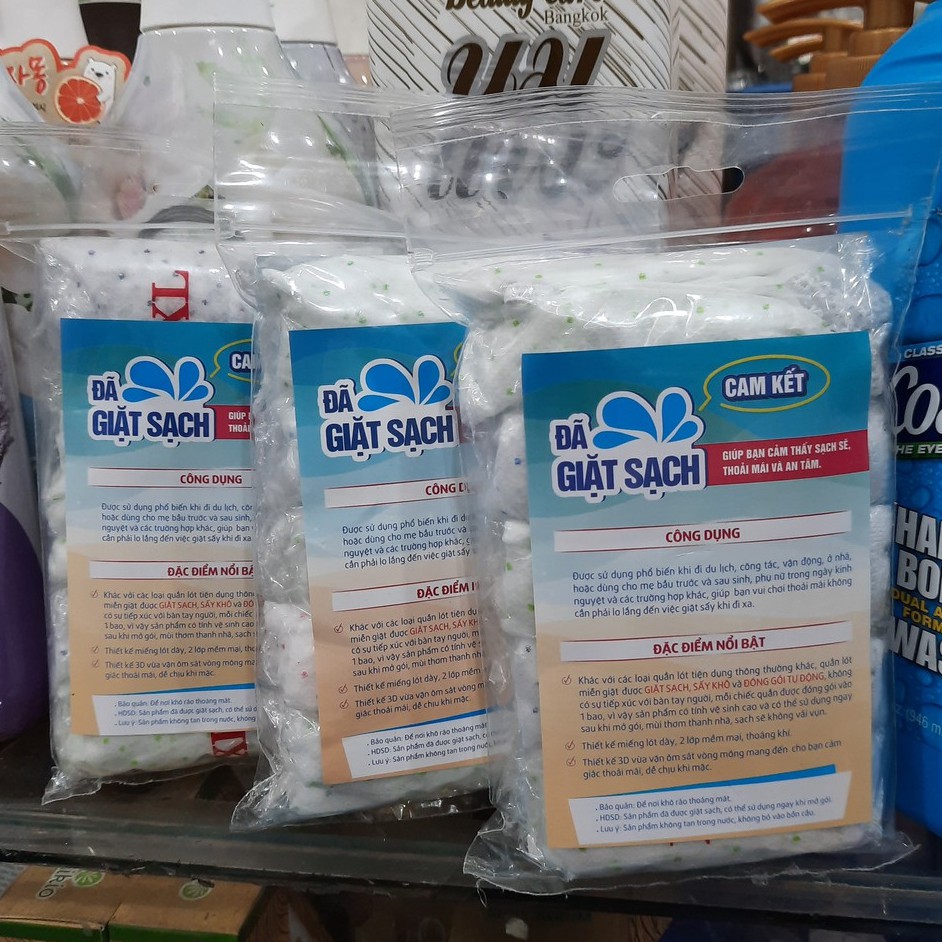 Combo 3 Gói Quần Lót Giấy Travel Mate Nữ XL,L,M