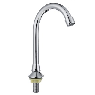 Vòi nước cổ ngỗng không có van khóa nước inox 304 đường kính 21 mm - thương hiệu bách hóa môi trường