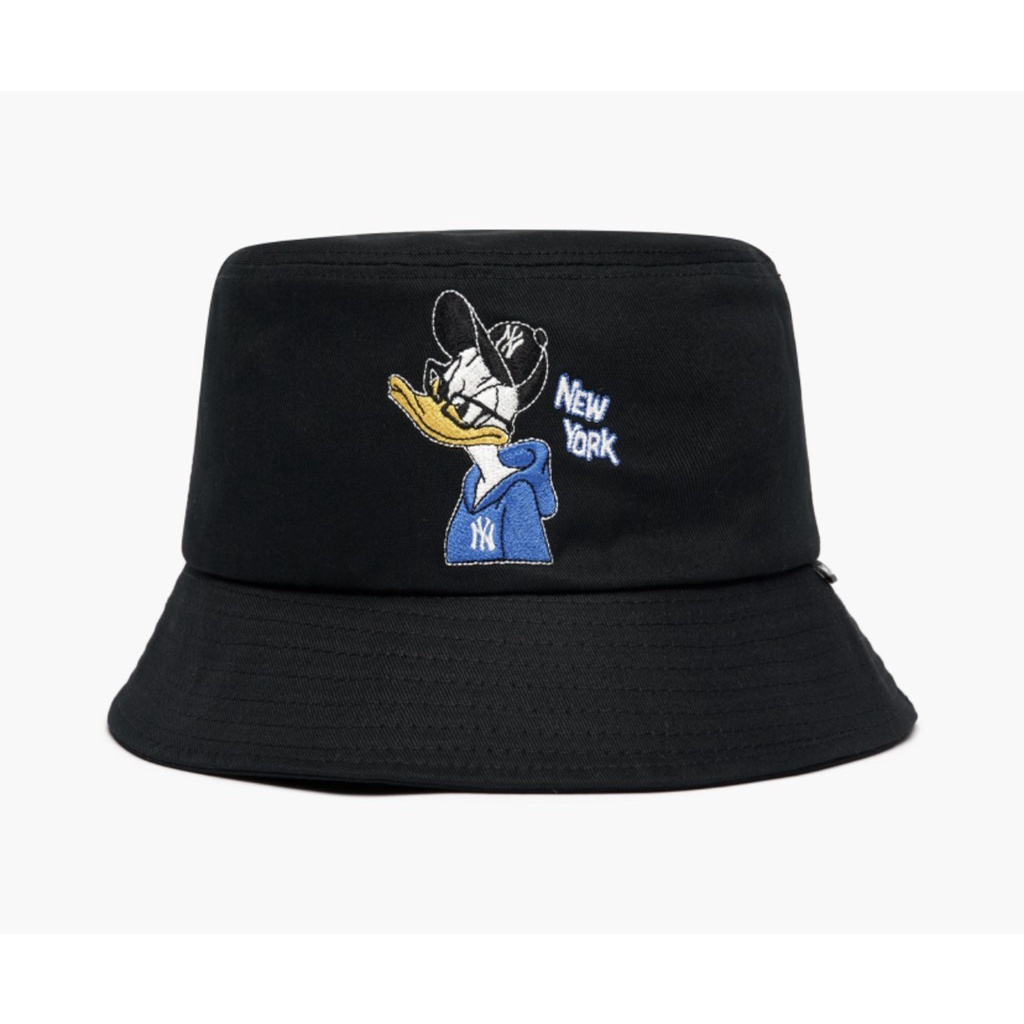 Mũ Bucket MLB disney đen