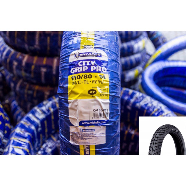 Michelin City Grip Pro chính hãng Full Size mọi loại xe , bán lẻ chiết khấu 5% giá cực tốt. DoChoiXeMay