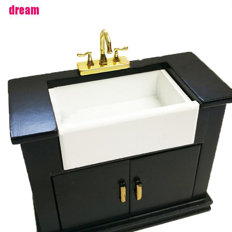 Bộ 2 Vòi Nước Mini Tỉ Lệ 1: 12 Trang Trí Nhà Búp Bê