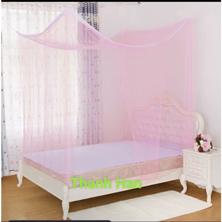 Mùng Ngủ Chống Muỗi Lưới Tuyn Thái Màu Dệt Lưới Siêu Nhỏ 3D Chống Muỗi Tối Ưu