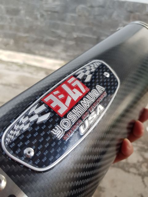 Pô Yoshimura R77 full Carbon siêu nhẹ, chống nóng cho mọi loại xe