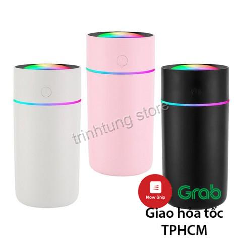 Máy phun sương tạo ẩm 320ml có đèn Led cực đẹp