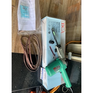 500W Máy chà nhám băng DCA AST9X533 AST9×533, máy  đánh giấy ráp băng cầm tay