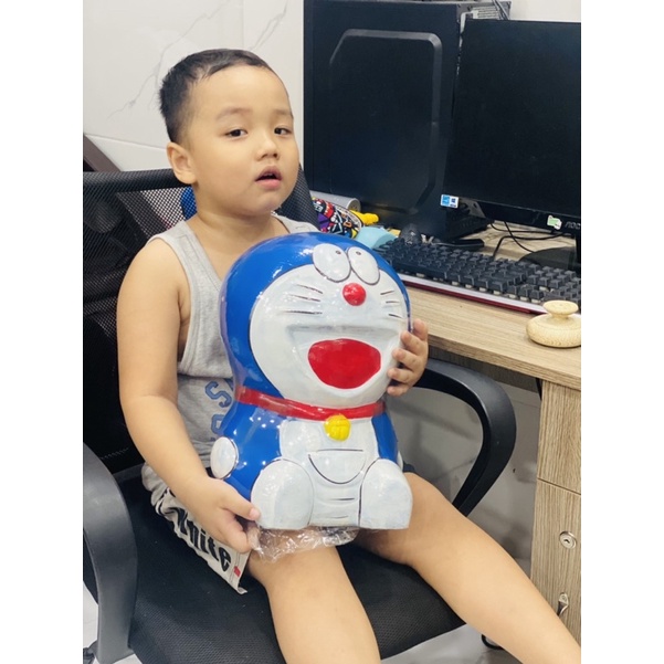 Heo đất tiết kiệm đoremon 30cm