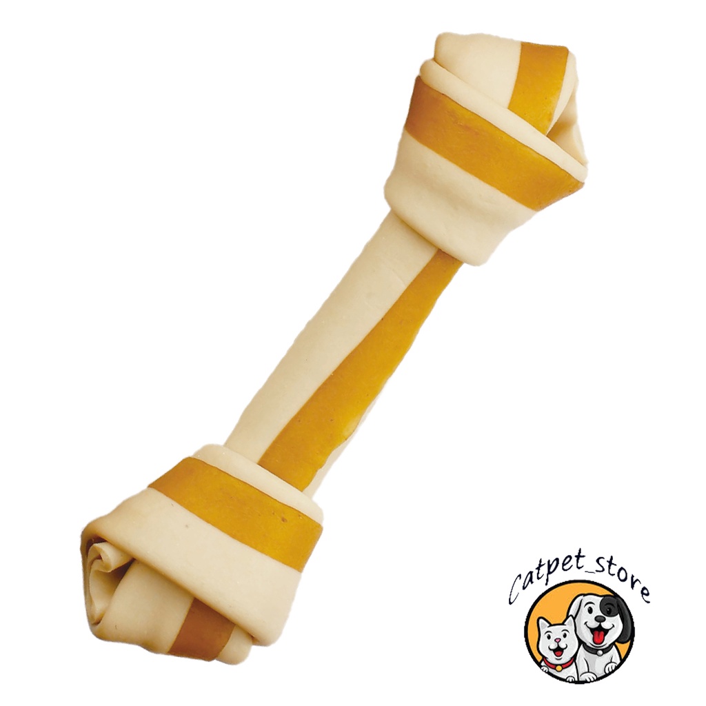 Bánh thưởng cho chó, bánh thưởng xương nơ vị sữa cho chó DOGGY MAN [THỨC ĂN CHO CHÓ]