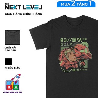 Áo thun samus - metroid unisex the next level, cotton 100% nam nữ - bt0044