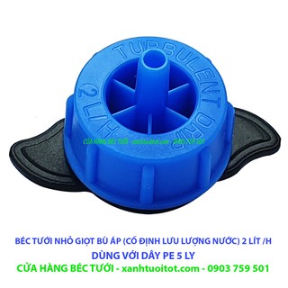 Bộ 20 cái BÉC TƯỚI NHỎ GIỌT BÙ ÁP - CỐ ĐỊNH LƯU LƯỢNG NƯỚC
