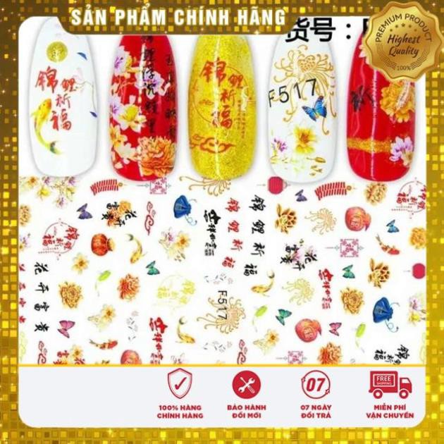 Sticker dán móng đồ làm nail