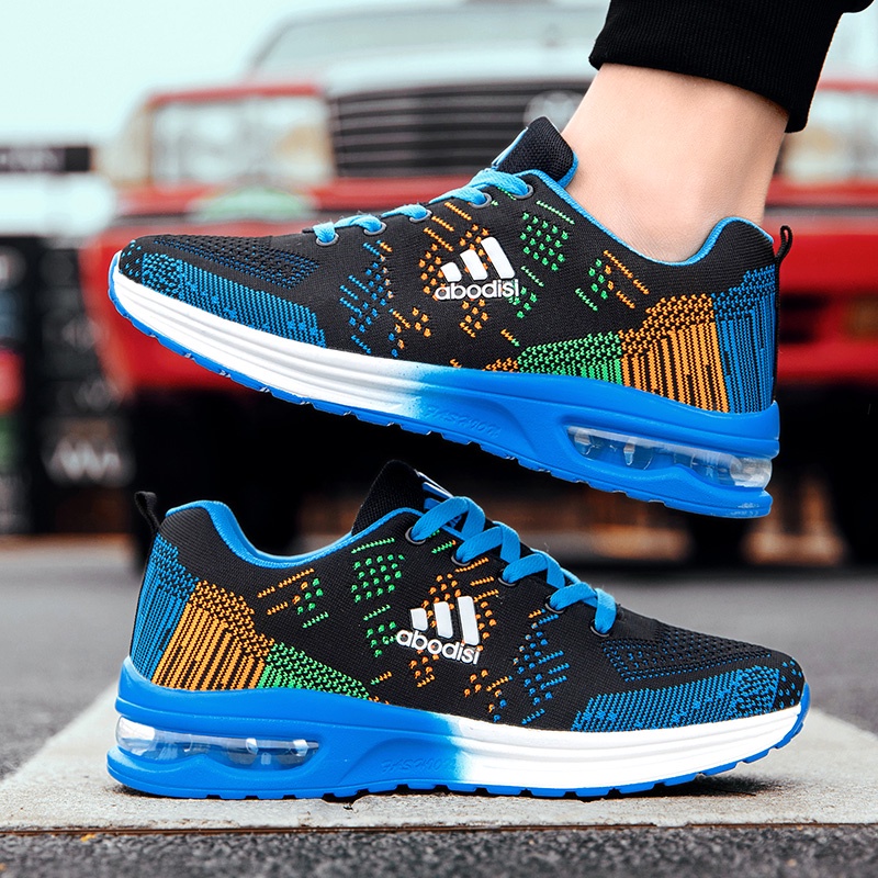 Giày Thể Thao Thời Trang Thoáng Khí Chống Trượt Chống Sốc Cho Nam