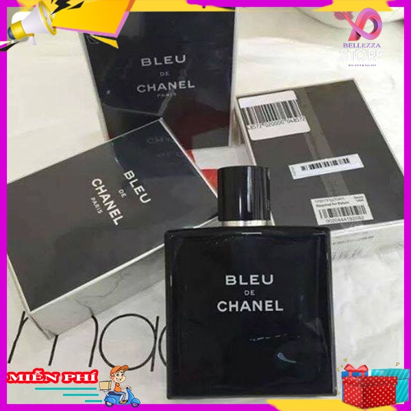 [VouCher 50k] Nước Hoa Bleu De Chanel Nam tính, lịch lãm, lôi cuốn 100ml