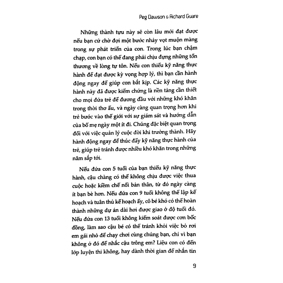 Sách - Yêu Con Là Bản Năng, Dạy Con Là Nghệ Thuật (Peg Dawson, Richard Guare - 1980)