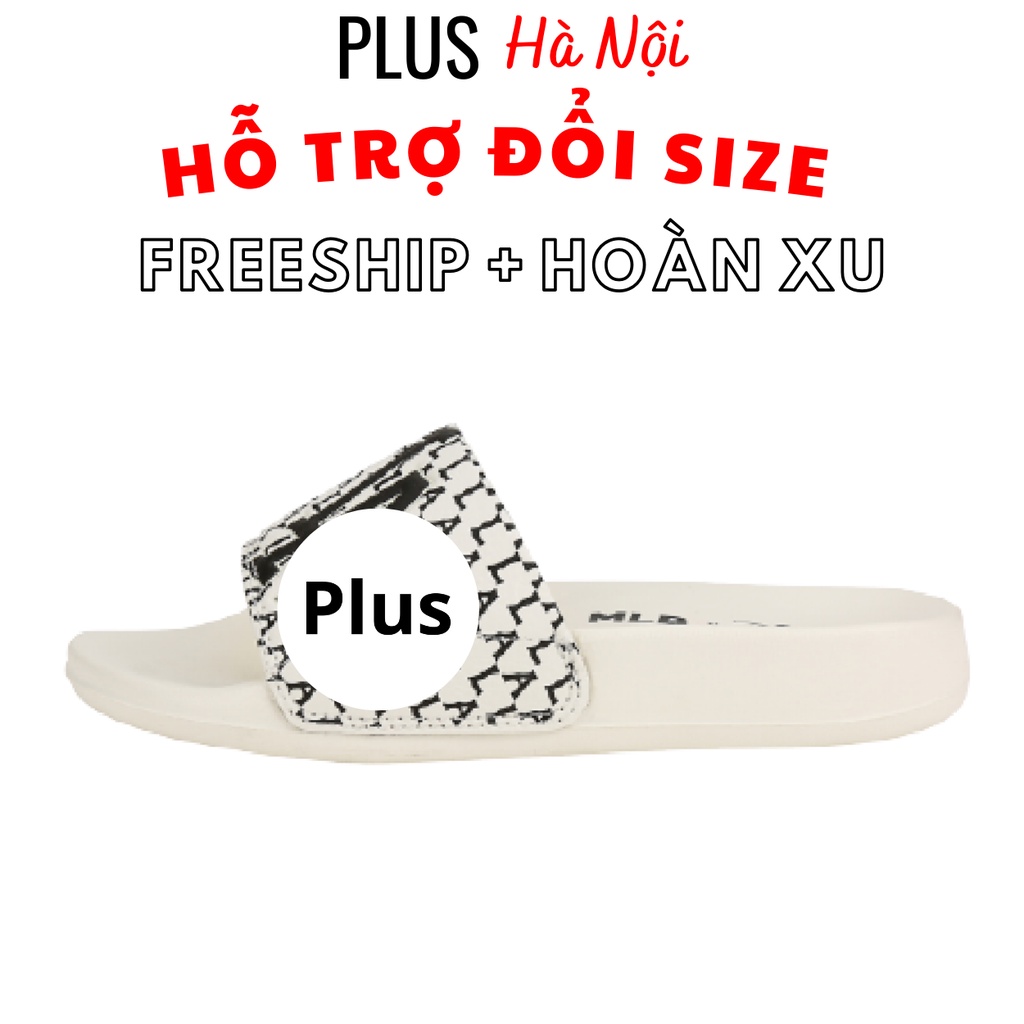 Dép 𝐌𝐋𝐁 mickey ny nam nữ màu trắng HOT 2021 - dép nữ thời trang đế bệt ( HỖ TRỢ ĐỔI SIZE ) - Thời trang PLUS