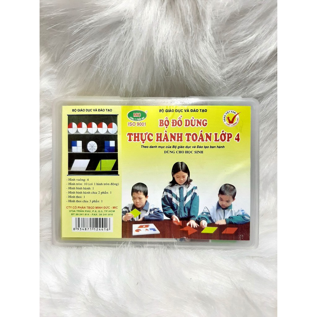 Bộ Đồ Dùng TH Toán Lớp 4