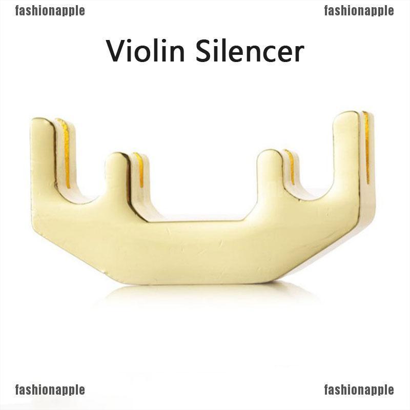 FAVN Bless Violin Practice Mute Heavy Rubber Fiddle Violin Silencer for 1/2 3/4 4/4 Violin Glory