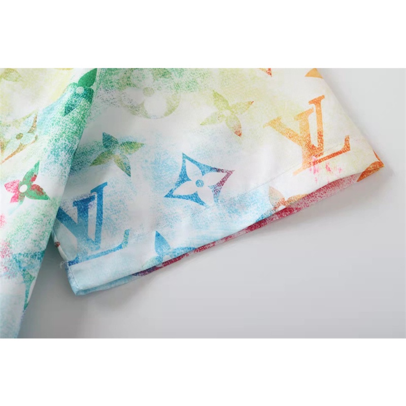 Áo Sơ Mi Tay Ngắn Dễ Phối Đồ Thời Trang Unisex