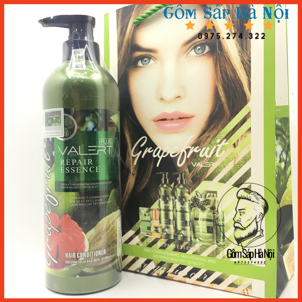 [ Tặng Tinh Dầu ]  Cặp Dầu Gội - Xả Bưởi 750ml
