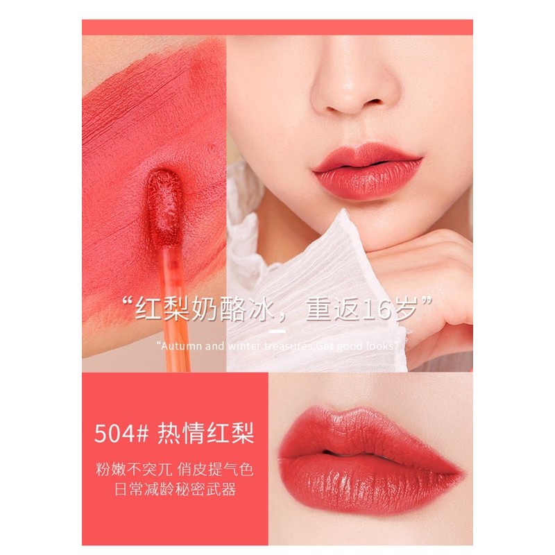 Son Tint Bóng Velvet Lip Glaze - Son Bóng Lip Gloss Tint Nội Địa Trung