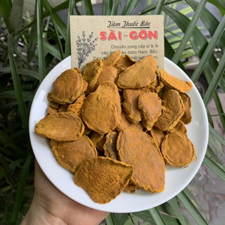 Nghệ Vàng Thái Lát khô 100g