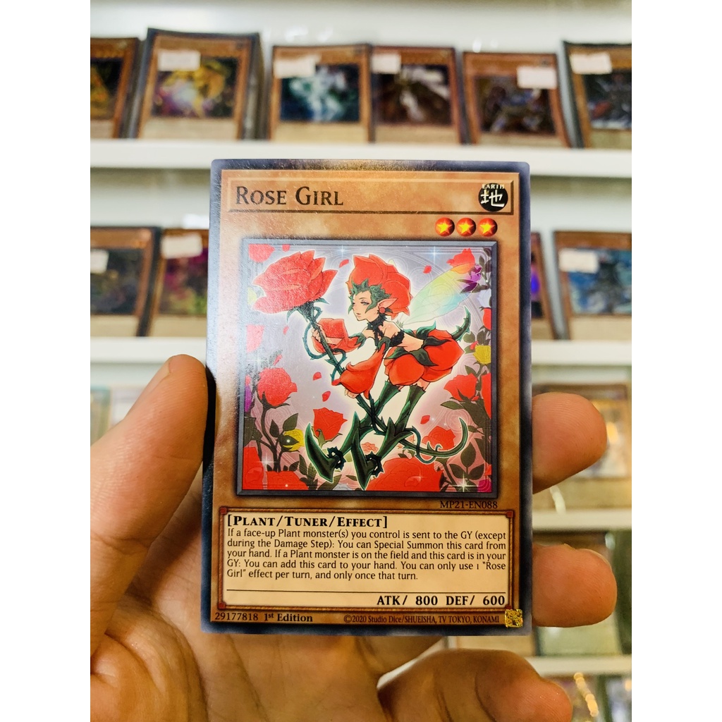 Thẻ Bài Lẻ YugiOh! Mã MP21-EN088 - Rose Girl - Common - 1st Edition