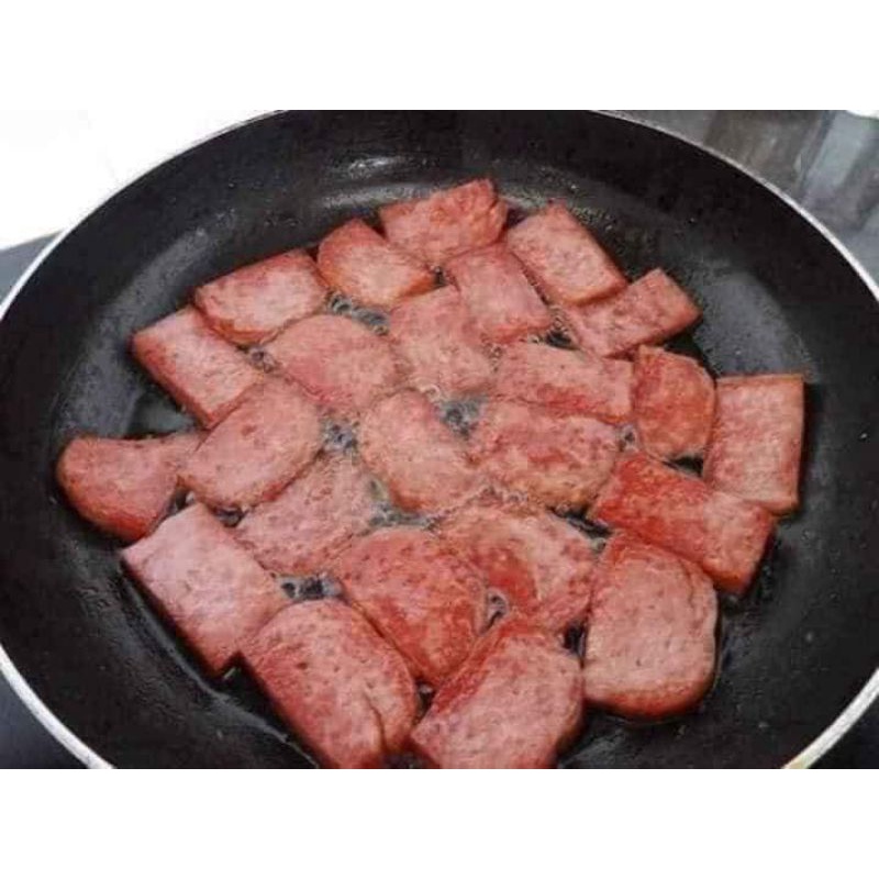 Thịt Hộp Hàn Quốc Nắp Nâu