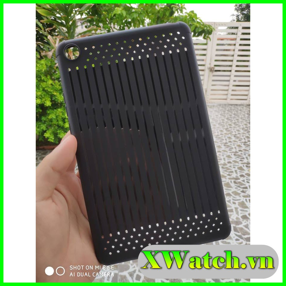 Ôp lưng silicon Xiaomi MiPad 4 / Mi Pad 4 plus có rãnh thoát nhiệt ko nóng máy