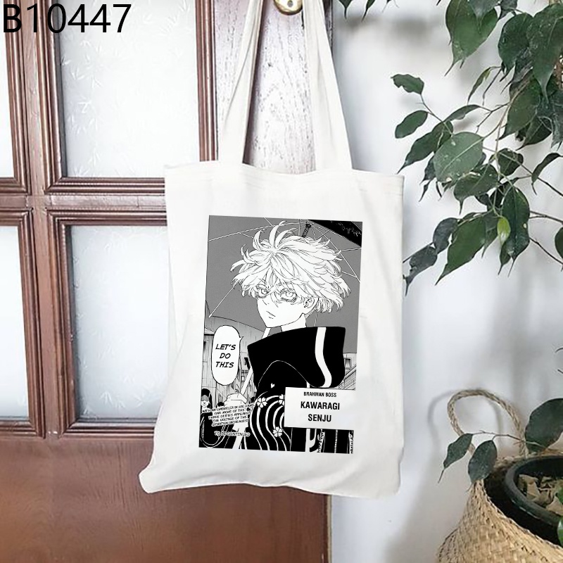Tokyo Túi Xách Vải canvas In Hình anime Thời Trang Cho Nữ