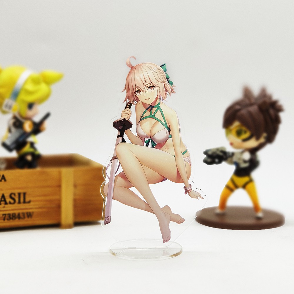 Mô hình nhân vật game fate Grand order fgo okita souji bằng acrylic chất lượng cao