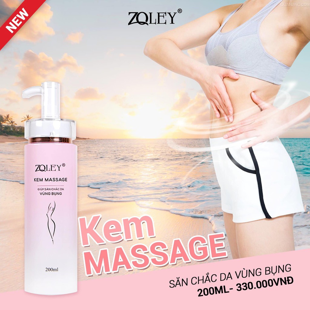 Kem Massage Tan Mỡ Zoley 200ml